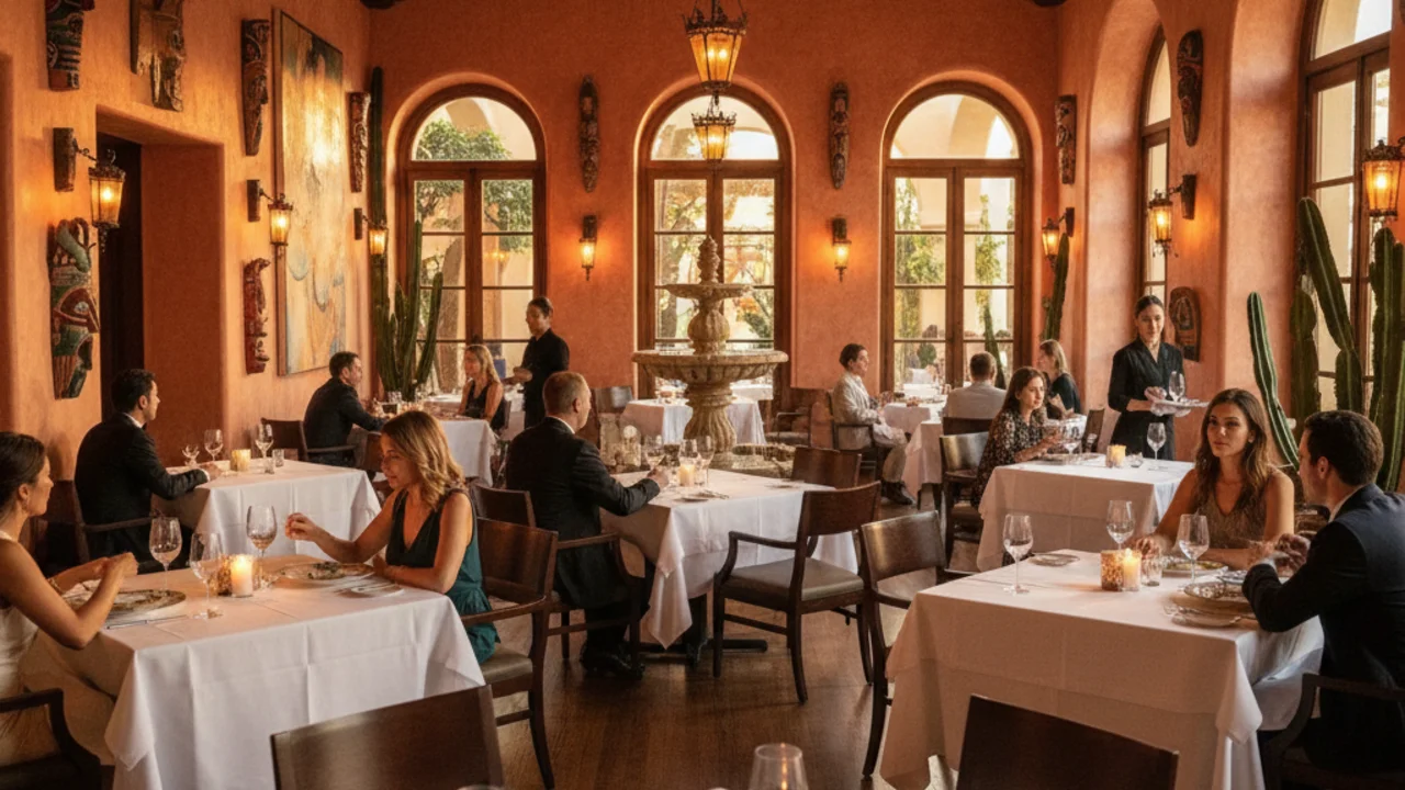 Casa Fuego dining room