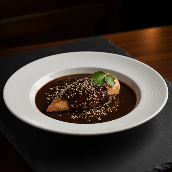 Pollo en Mole Negro